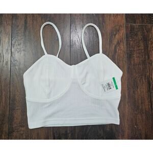 Noisy May Crop top Size Small White New